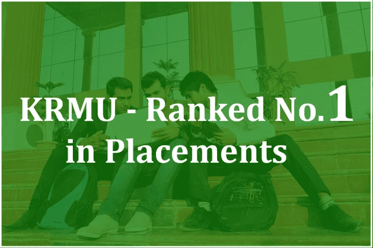 KRMU Ranked No.1 In Placements