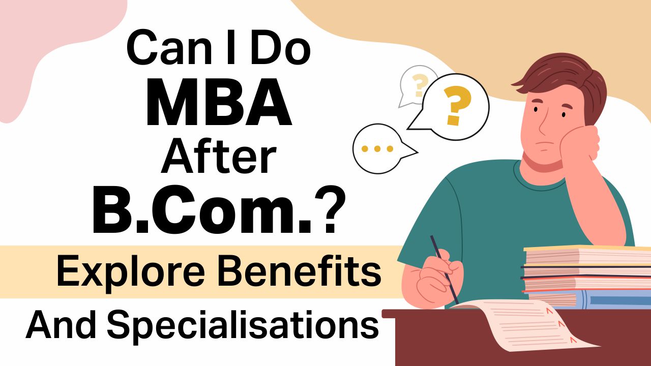 can I do MBA after BCom