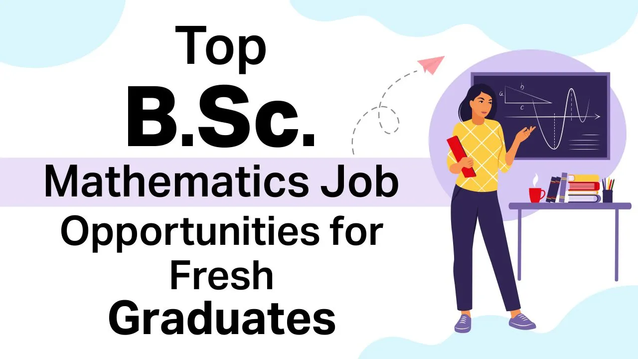 Top BSc Mathematics Job Opportunities for Fresh Graduates bsc mathematics job opportunities