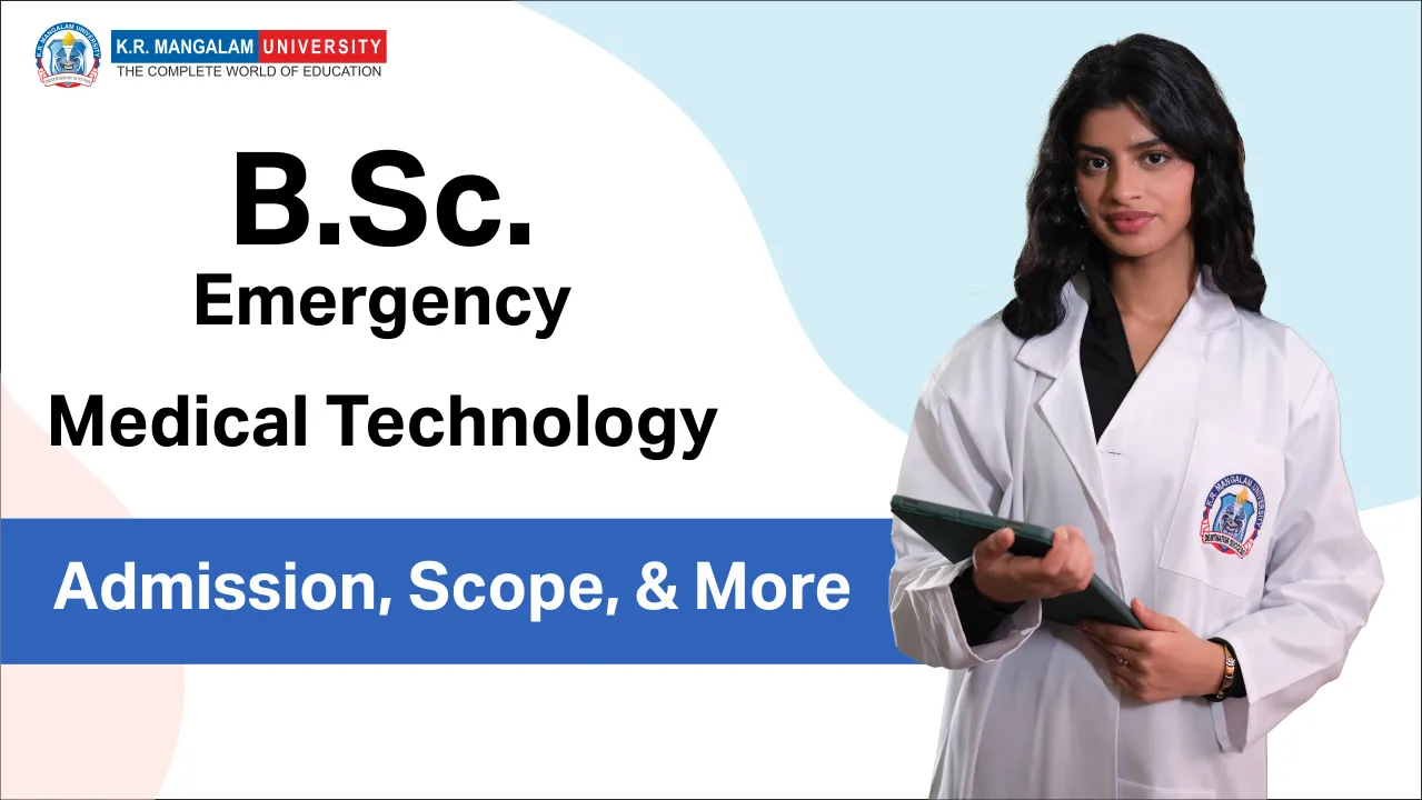 B.Sc. Emergency Medical Technology