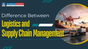 difference between logistics and supply chain management