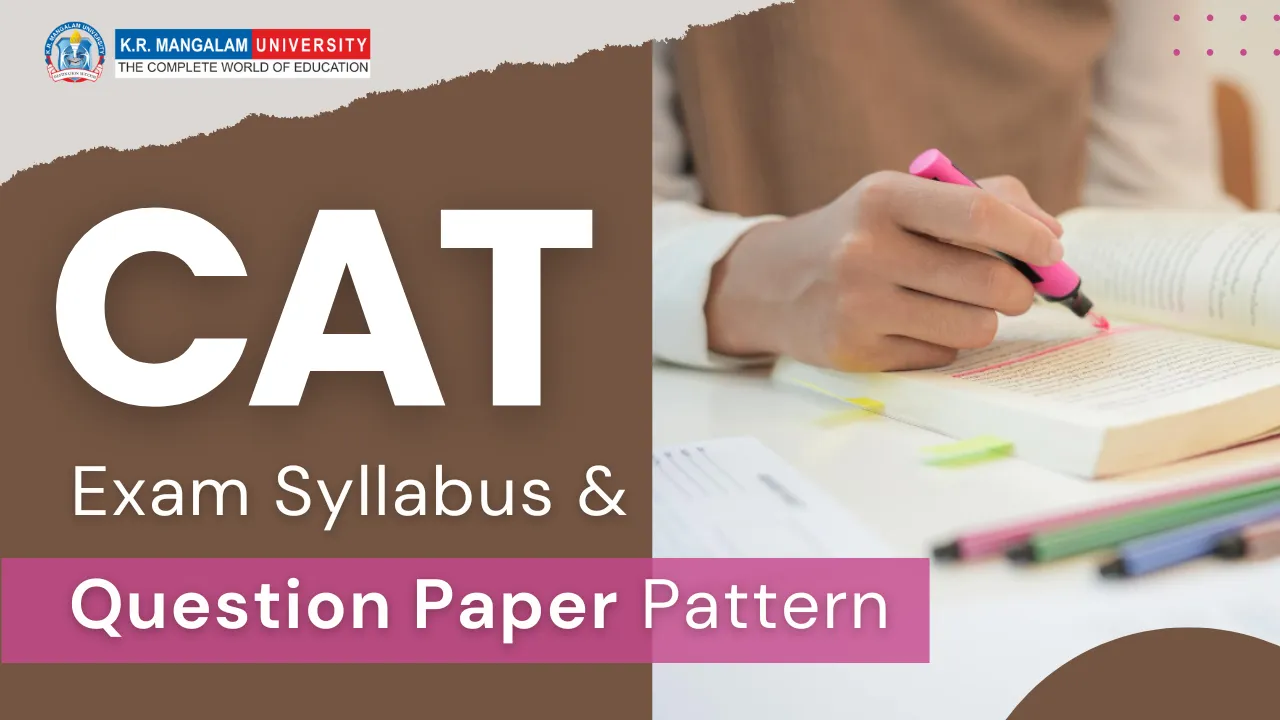 cat exam syllabus for mba
