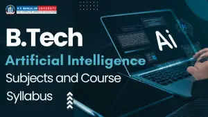 b tech artificial intelligence subjects