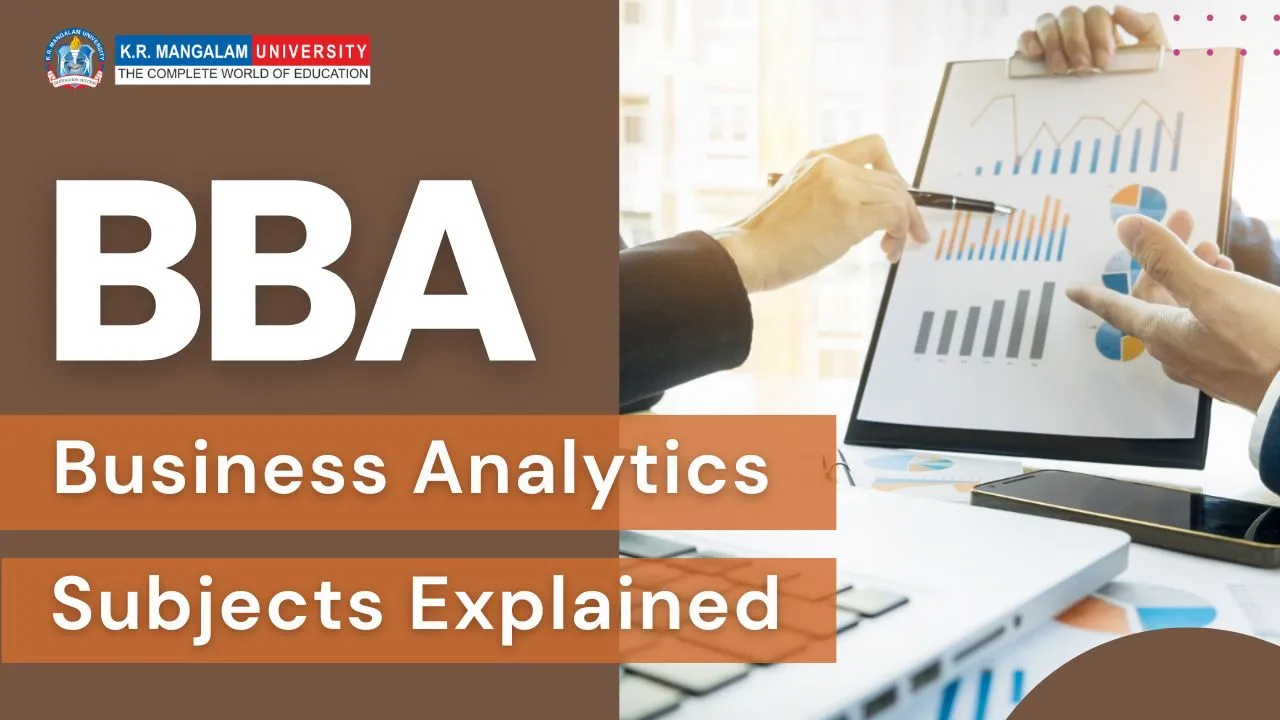 bba business analytics subjects