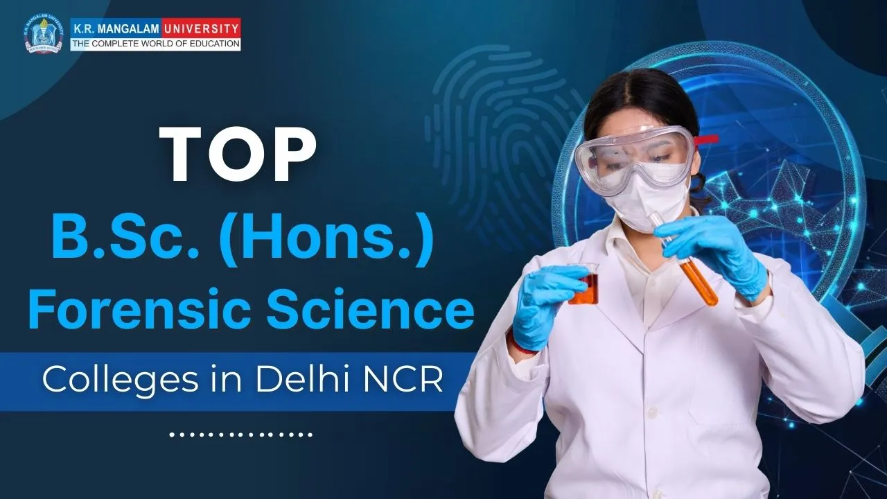 BSc (Hons.) forensic science colleges​