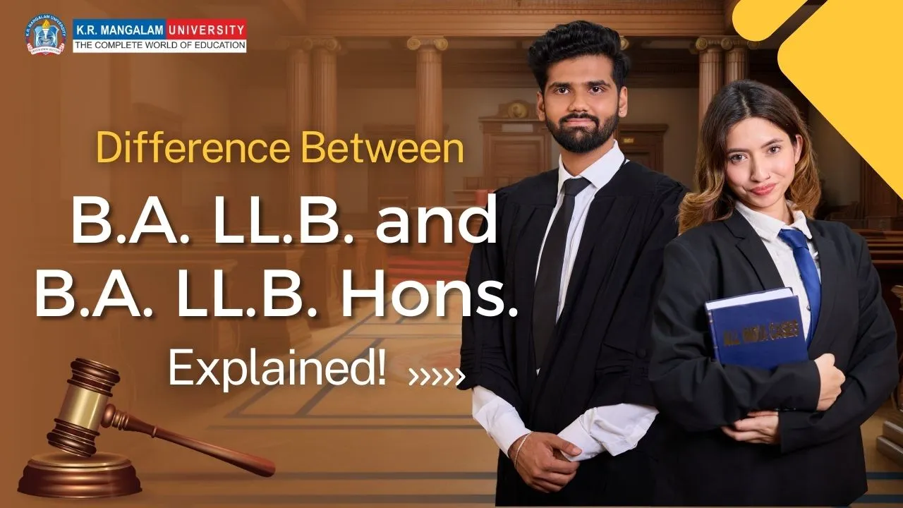 difference between ba llb and ba llb hons​