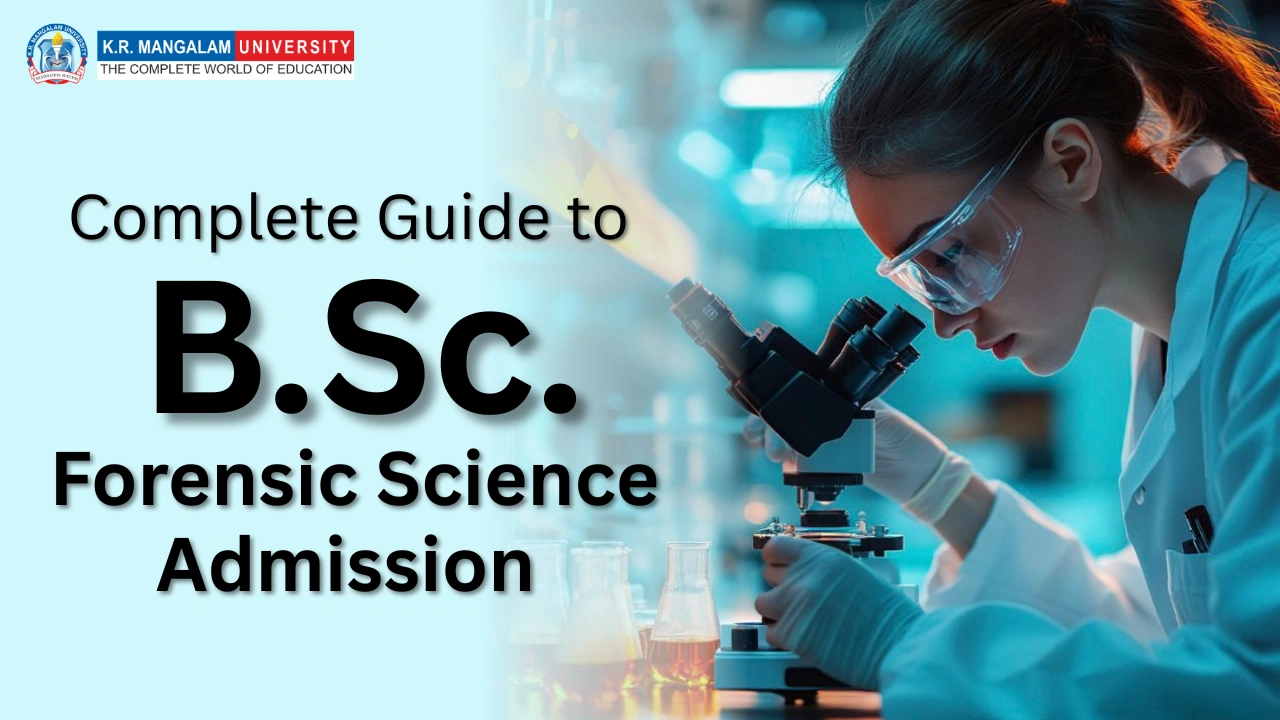 bsc forensic science admission