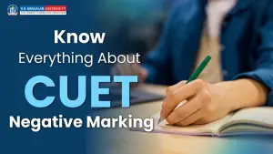 does CUET have negative marking​
