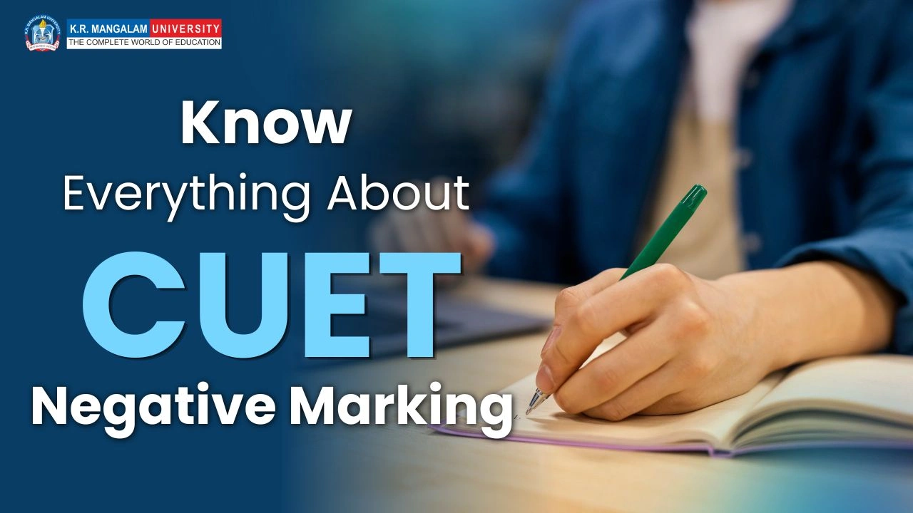 does CUET have negative marking​