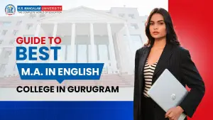 Best MA in English college in Gurugram