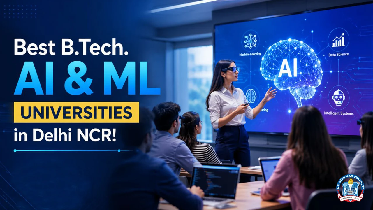 B.Tech. AI ML Universities in Delhi NCR: Choose the Right One