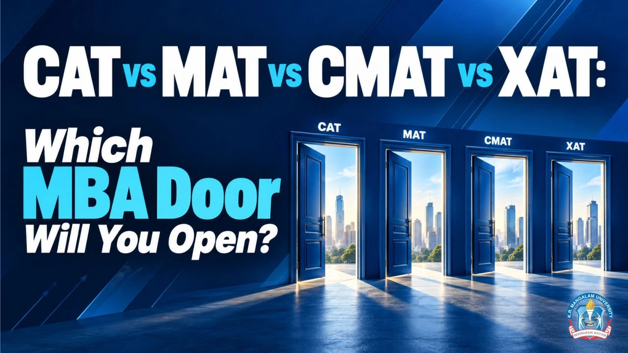 CAT vs MAT vs CMAT vs XAT: Know the Key Differences!