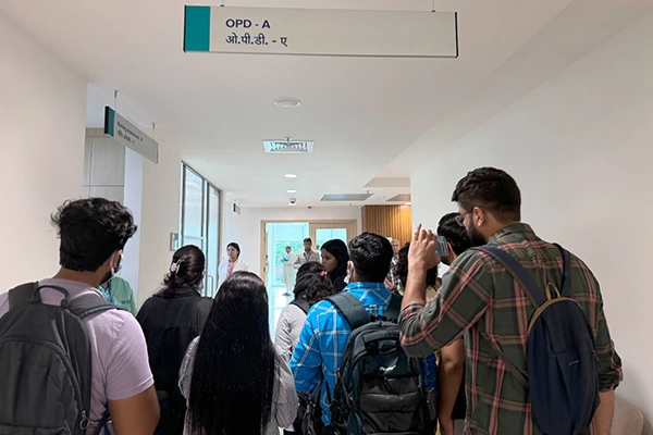 visit to max hospital